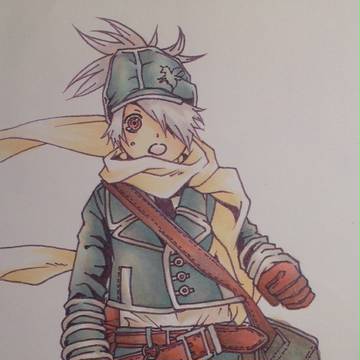 ラグ(模写)