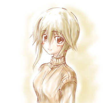 淡い感じ