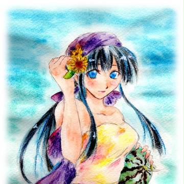 りゅかさんと夏