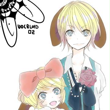 うさぎ鏡音