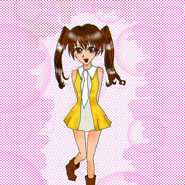 塗り絵を塗ってみた。･･･ごめんスクルド。ごめん、木下さくら先生