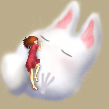 ひなたぼっこ。