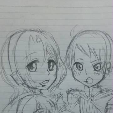 【ヘタリア】あくゆーろいど【落書き】