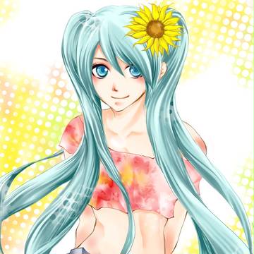 ミク初描き