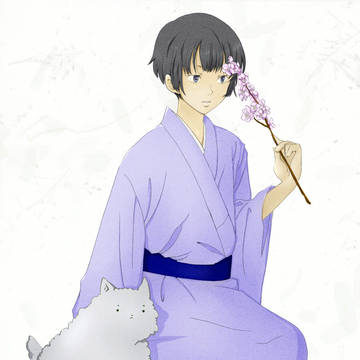 ぽちくんと春