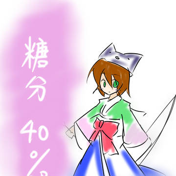 自キャラ落書き
