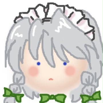 初描き咲夜さん