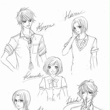 落書きコルダ３　初描き