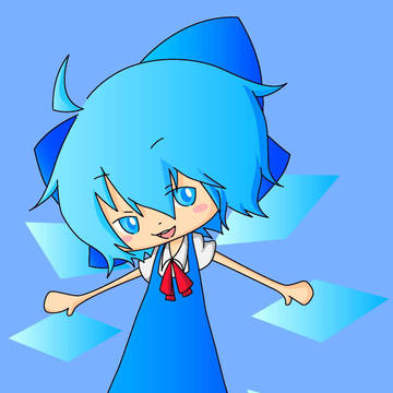 ちるのたん【塗らせていただきました】