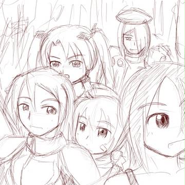 世界樹らくがき