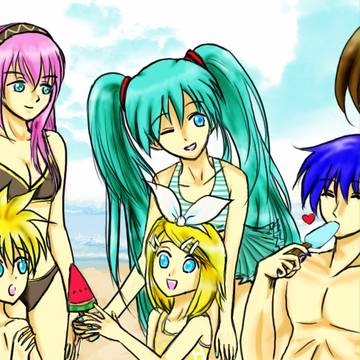 Vocaloids' vacation