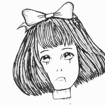 生首リボン