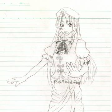線画？下書き？