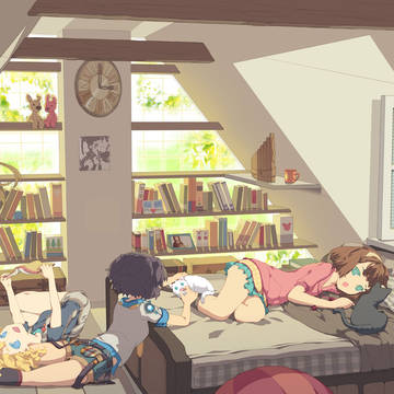 屋根裏の少女たち