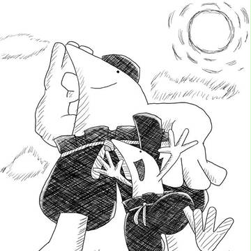 ブラリとチューゲシャを描いてみた。