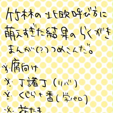 【腐ﾍﾀﾘｱ】呼び方パーンした【北諸組】
