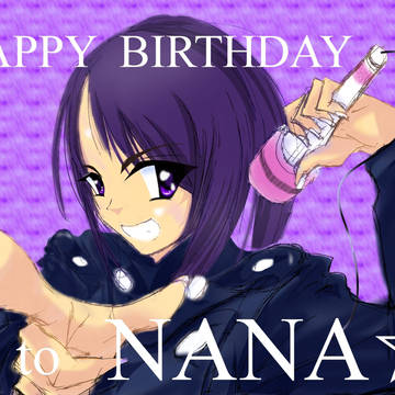 奈々さん　HAPPY　BIRTHDAY　☆