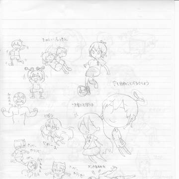 友人に無理やり描かせた