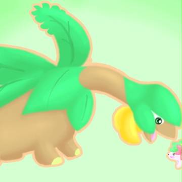 トロピウスとシェイミ