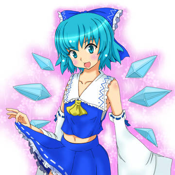 巫女チルノ