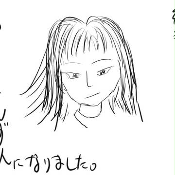 ペンタブではじめて描いた絵