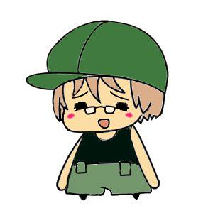 ぶるらじ風富竹さん・照れ顔