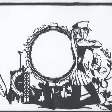 【切り絵】初音ミク