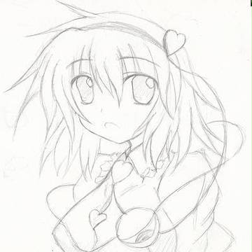 東方絵　練習中