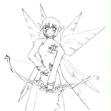 幻影界の妖精　－白－　