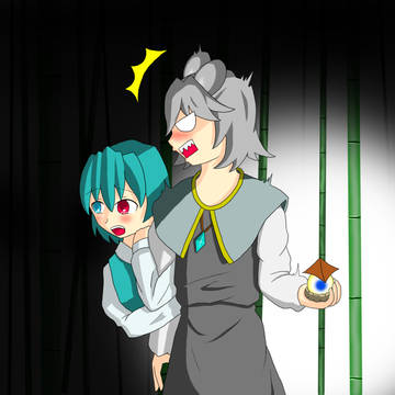 こが×ナズで肝試し