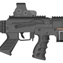 BizonベースのSMG
