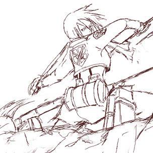 らくがき(進撃の巨人)