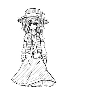 蓮子かいてみた。