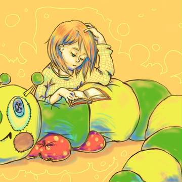 いもむしクッション