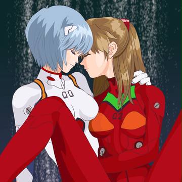 綾波とアスカ