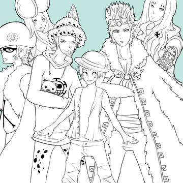 OP supernovas lineart