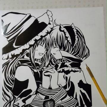 魔理沙とアリス