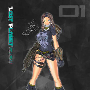 Lost Planet 2 個人角色設定 上色