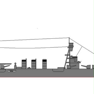 日本軍軽巡洋艦鬼怒