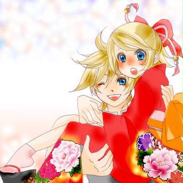 和風鏡音さん