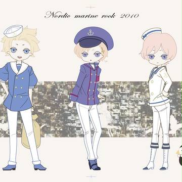 北欧マリンルック