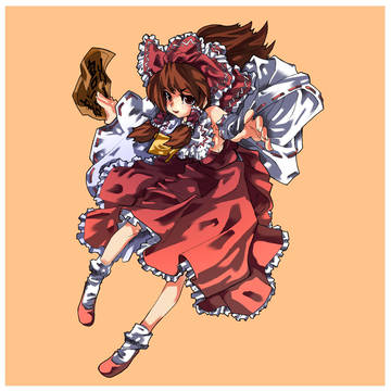 霊夢さんがはりきっているようです