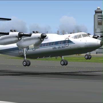 青葉航空 DHC Dash7