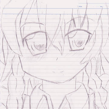 かわいらしい絵って模写でも難しい・・・orz
