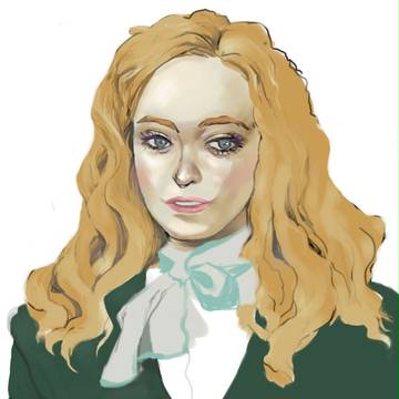 blond girl