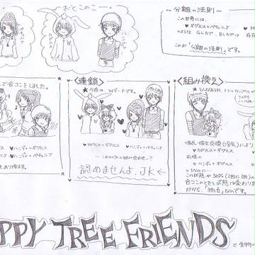 【HTFで】主にカド×ギグ、ハン×ペチュ【生物の勉強】