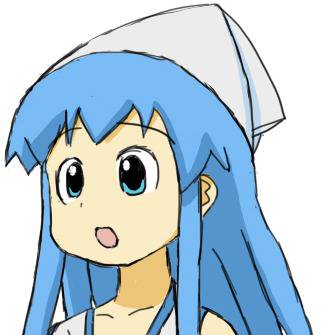 イカ娘模写