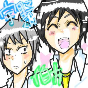 初描き