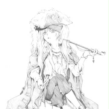 【手書】海賊レディース