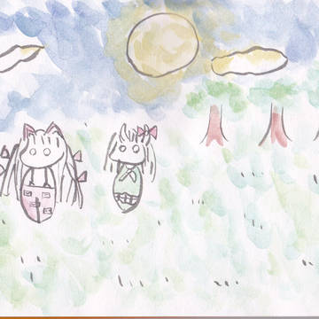 月夜の晩
